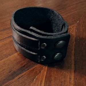 Handcrafted | Leather Wristband Bracelet